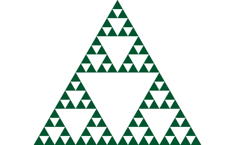 Sierpinski四面体的形状。“层别式遮阳叶”利用这种形状创造出类似树木提供的阴影和通风的舒适空间。