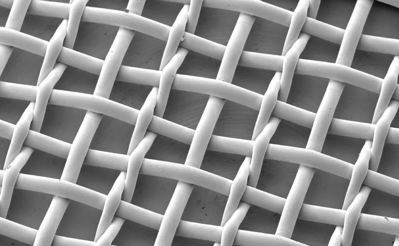 特殊平纹织物的 SEM 照片。