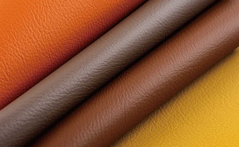 Photo of synthetic leather sheet