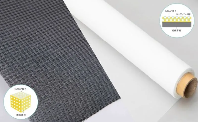 Images of antiviral and antibacterial mesh