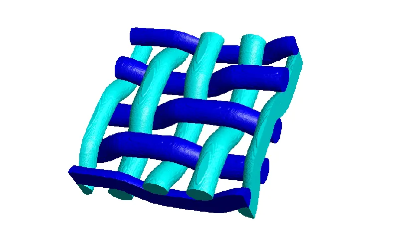 A 3D mesh.