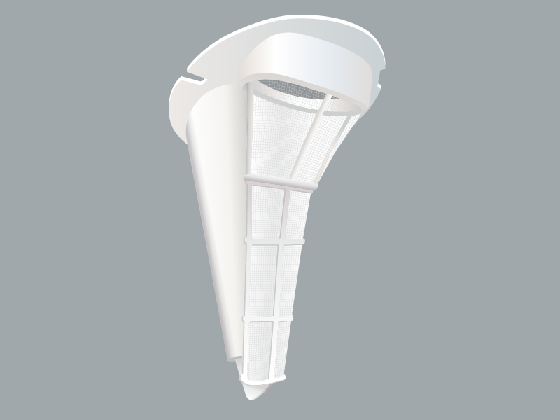 Illustration of a Medical Mesh Filter