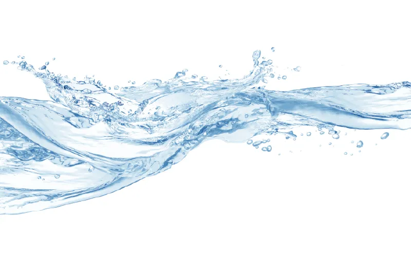 Illustration of clean water with ripples